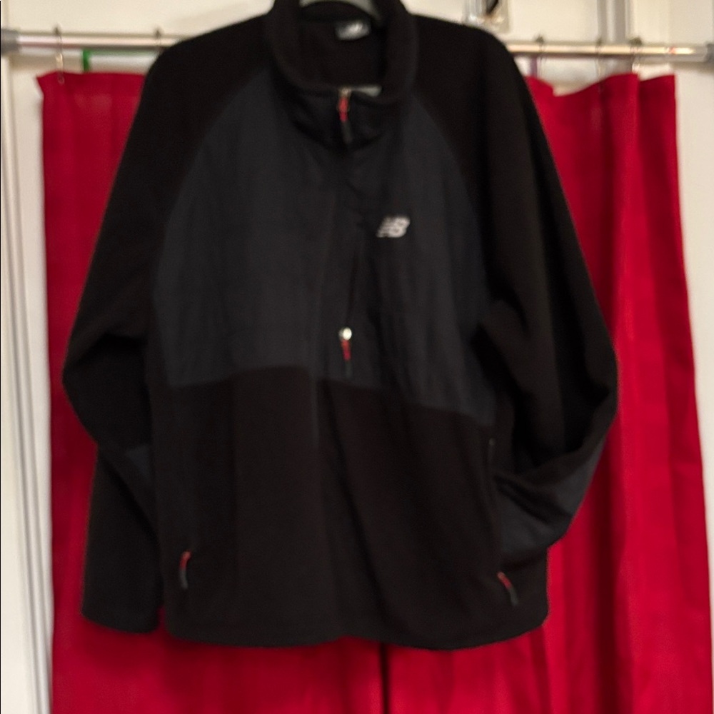 New Balance Black and Red Jacket